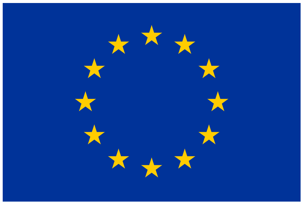 EU flag for funding